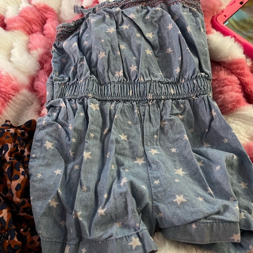 Starry Blue Romper